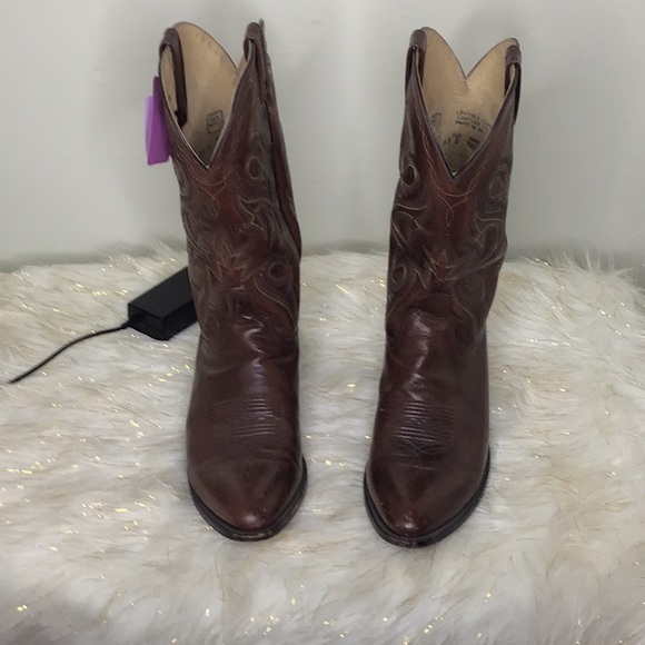 Mens Dan Post Cowboy Boots - Picture 1 of 7